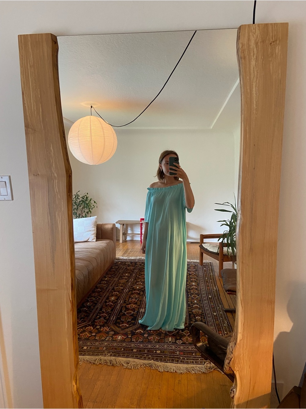 Vintage Aqua Dress/Nightgown
